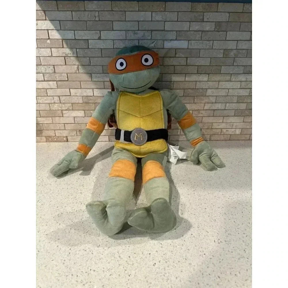 Nickelodeon Teenage Mutant Ninja Turtles Michaelangelo‎ Plush Pillow b18